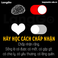 HÃY HỌC CÁCH CHẤP NHẬN